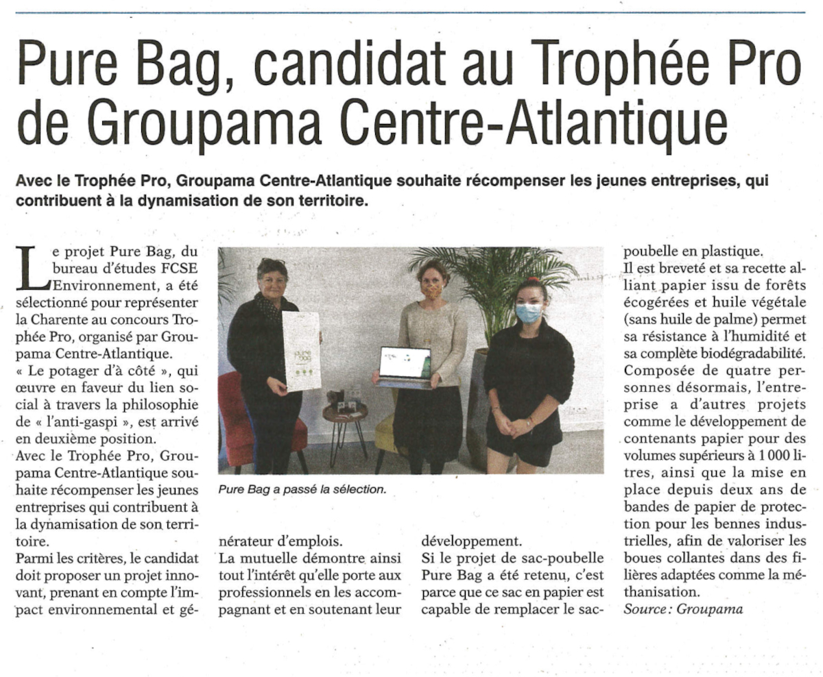 article Trophée Pro Groupama